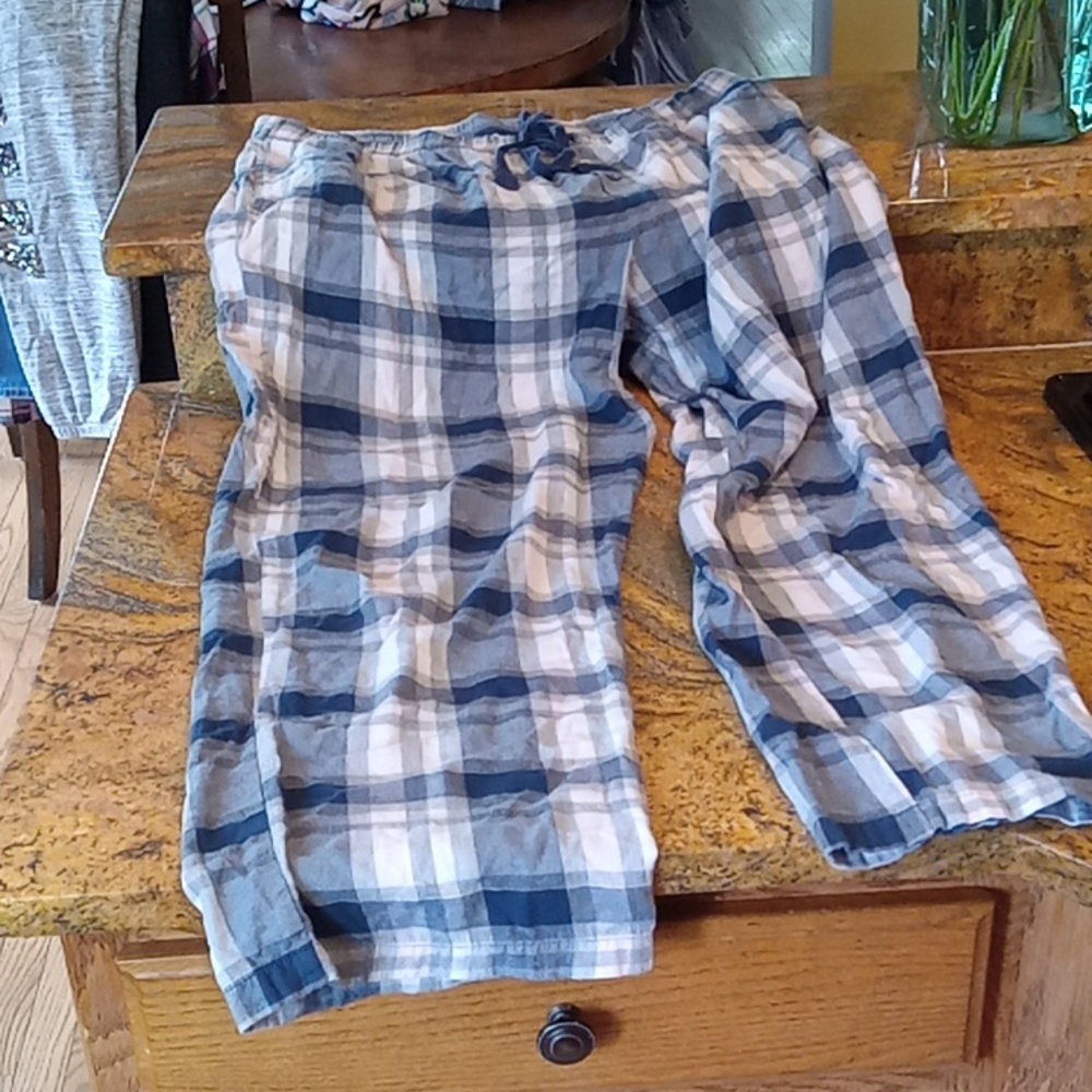 Plaid pajama pants